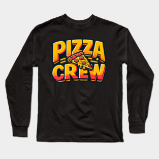 Pizza Lover Crew Long Sleeve T-Shirt