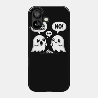 Funny Pizza Ghost Saying Phone Case