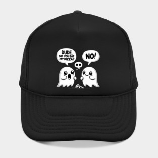 Funny Pizza Ghost Saying Hat