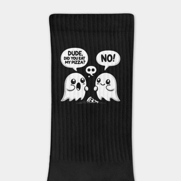 Funny Pizza Ghost Saying by logiamerch