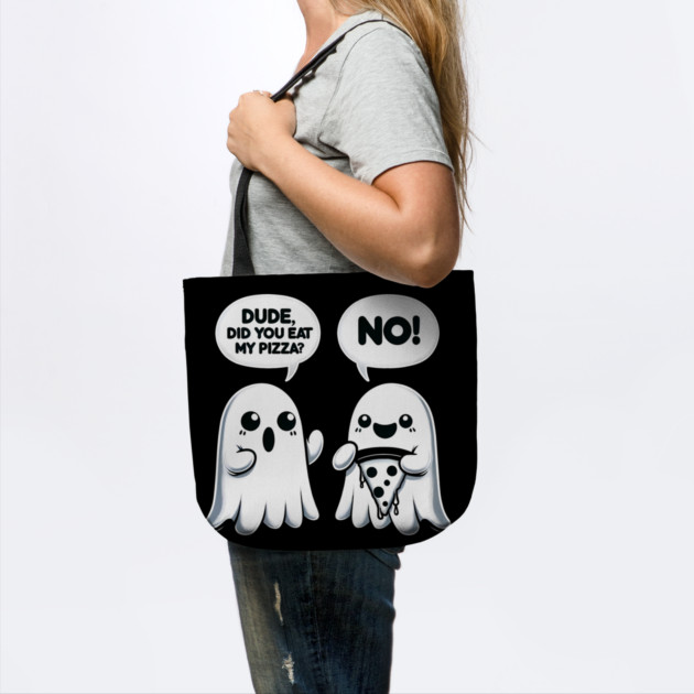 Funny Pizza Ghost Saying Halloween by logiamerch