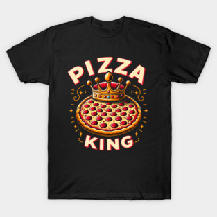 Funny Pizza King T-Shirt