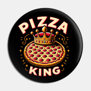 Funny Pizza King Pin