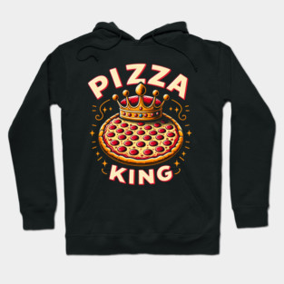Funny Pizza King Hoodie