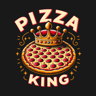 Funny Pizza King T-Shirt
