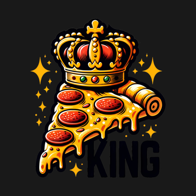 Funny Pizza King by logiamerch