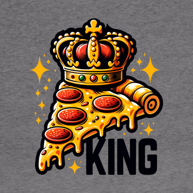 Funny Pizza King by logiamerch