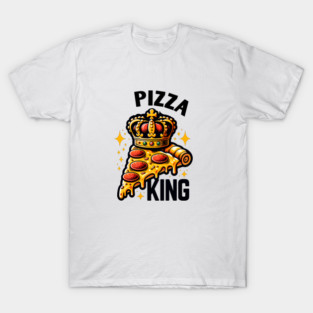 Funny Pizza King T-Shirt