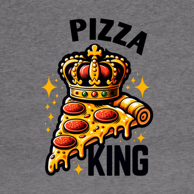 Funny Pizza King by logiamerch
