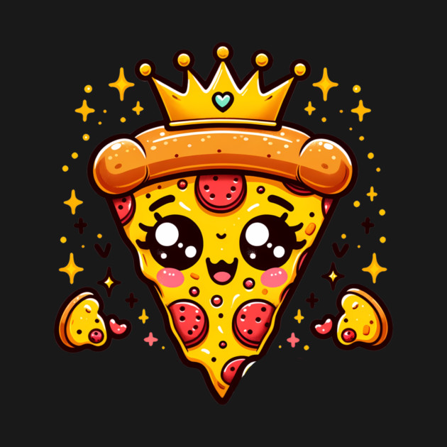 Cute Pizza Queen by logiamerch