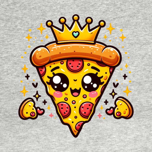 Cute Pizza Queen by logiamerch