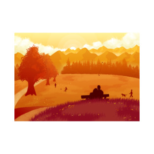 The park and the people T-Shirt