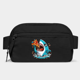 Funny Shark with Pizza, Pizza Lover Bag