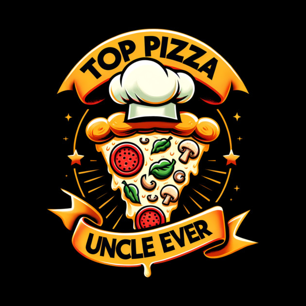 Funny Top Uncle Ever, Pizza Lover by logiamerch
