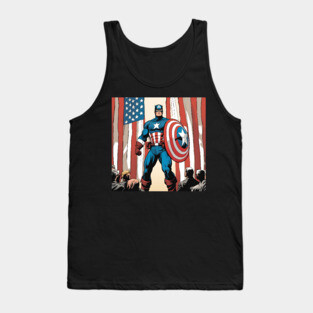 Captain America Tank Top