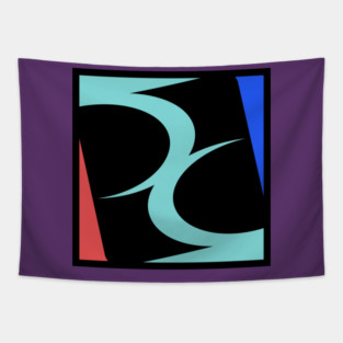 Dream Center Logo 90's Colorblock Tapestry