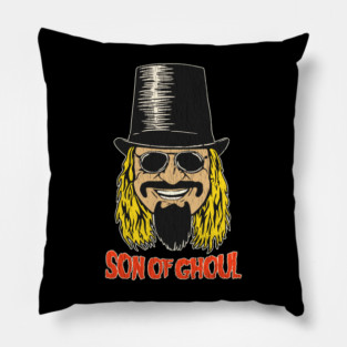 Son of Ghoul - 80s Horror Host Pillow