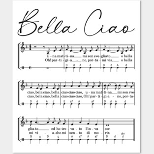 Bella Ciao Posters and Art