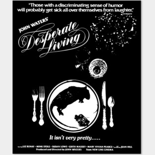 John Waters' Desperate Living Posters and Art