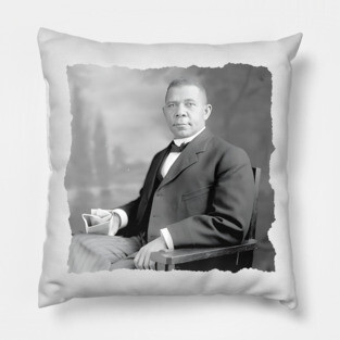 Booker T Washington, Black History Pillow
