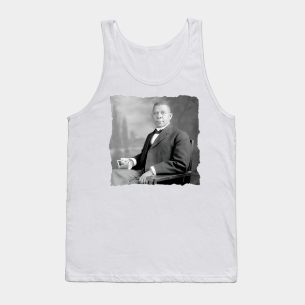 Booker T Washington, Black History Tank Top by UrbanLifeApparel