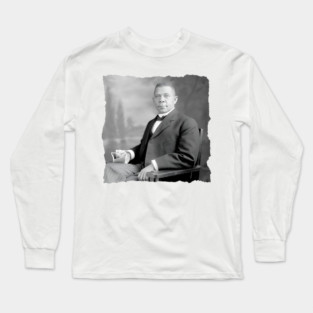 Booker T Washington, Black History Long Sleeve T-Shirt