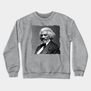 Frederick Douglass portrait Crewneck Sweatshirt