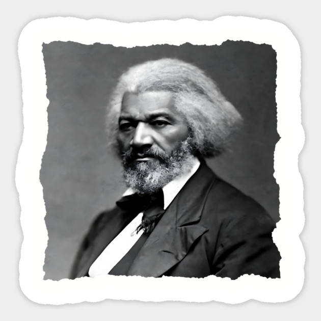 Frederick Douglass portrait Magnet by UrbanLifeApparel