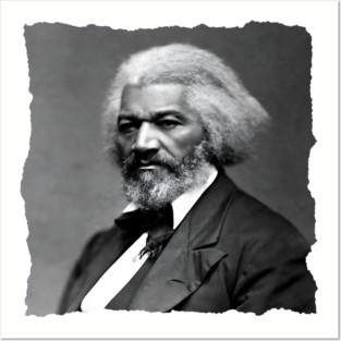 Frederick Douglass portrait Posters and Art