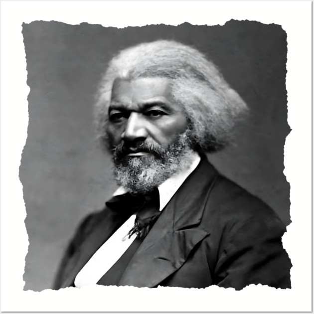 Frederick Douglass portrait Wall Art by UrbanLifeApparel