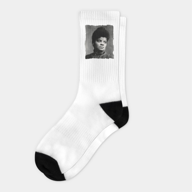 Ida B. Wells Portrait Socks by UrbanLifeApparel