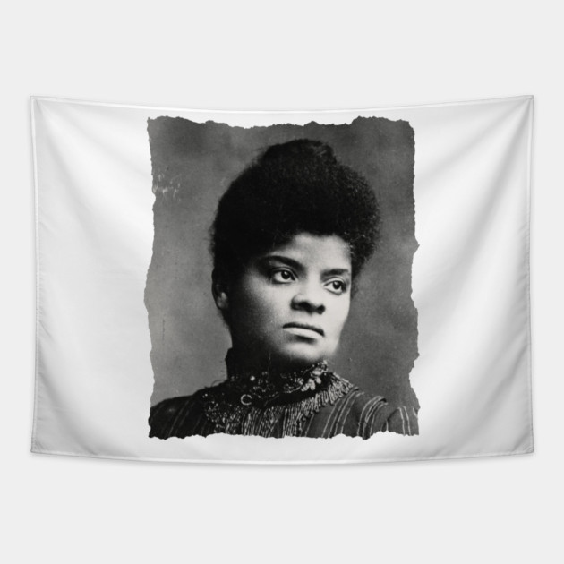 Ida B. Wells Portrait Tapestry by UrbanLifeApparel