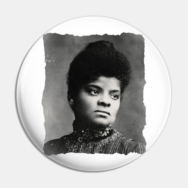 Ida B. Wells Portrait Pin by UrbanLifeApparel