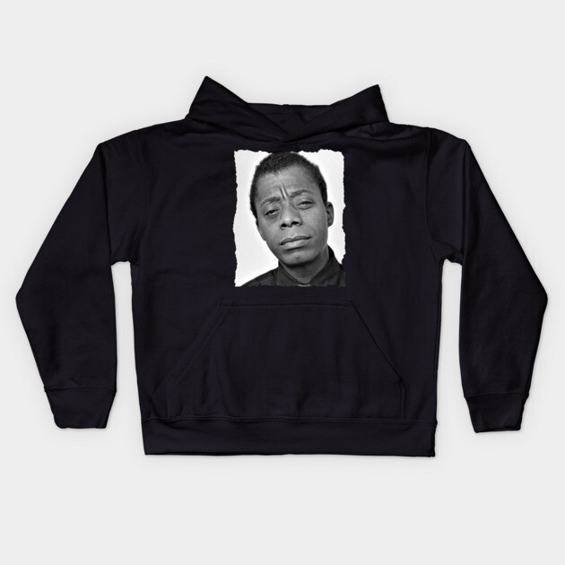James Baldwin Kids Hoodie by UrbanLifeApparel
