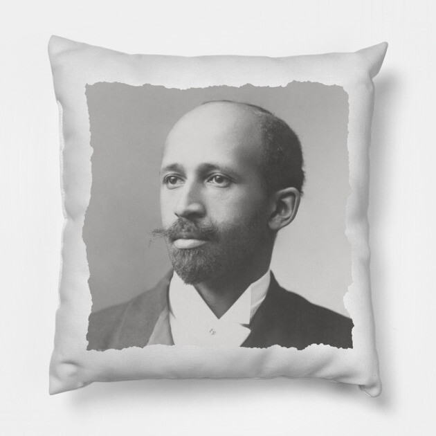 W.E.B. DuBois Pillow by UrbanLifeApparel