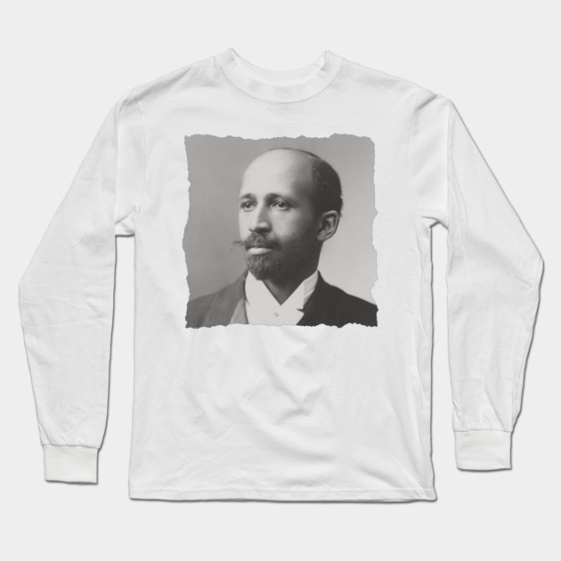 W.E.B. DuBois Long Sleeve T-Shirt by UrbanLifeApparel