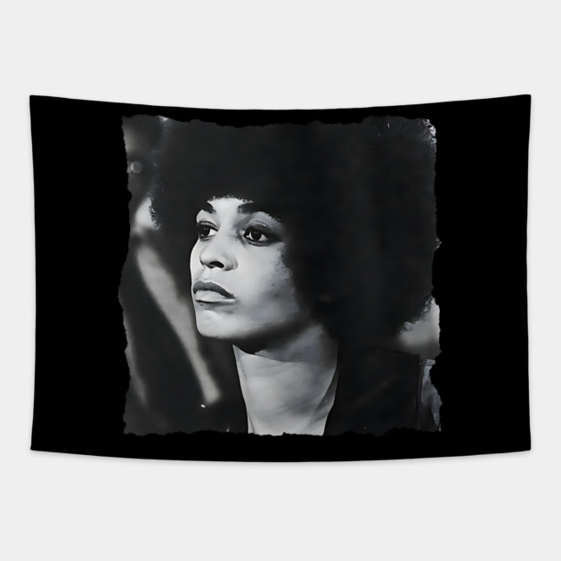 Angela Davis Tapestry by UrbanLifeApparel