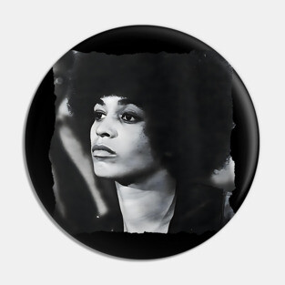 Angela Davis Pin