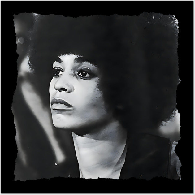 Angela Davis Wall Art by UrbanLifeApparel