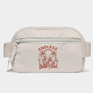 Endless Summer: Skeleton Surfers & Skaters - Good Vibes Beach Design Bag