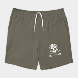 Golf Ball Skull & Crossbones Shorts