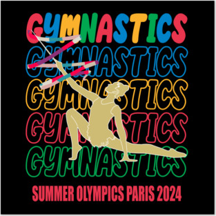Summer Olympics Paris 2024 Posters and Art