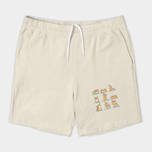 Corgi Yoga Shorts