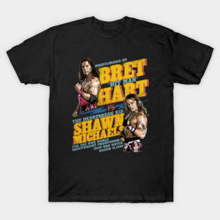 Bret Hart Vs. Shawn Michaels Wrestlemania XII T-Shirt