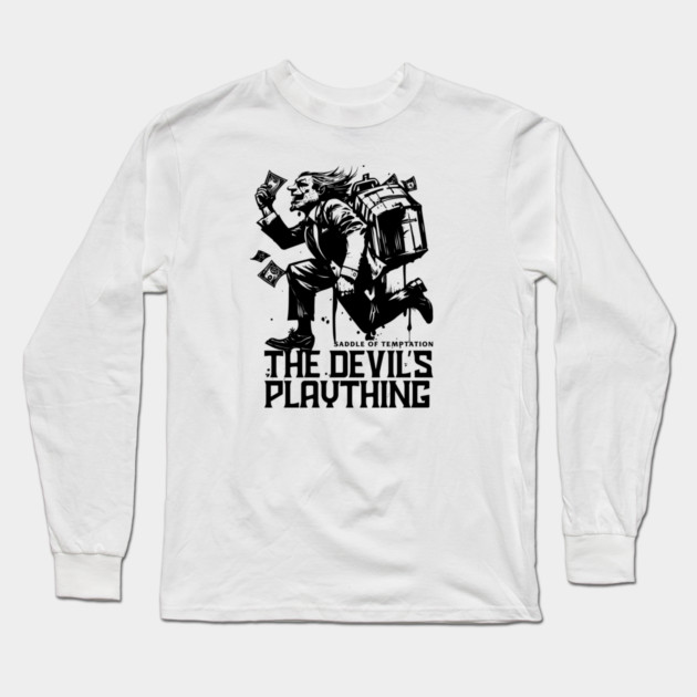 THE DEVIL'S PLAYTHING Long Sleeve T-Shirt by artslaves