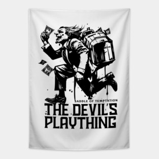 THE DEVIL'S PLAYTHING Tapestry