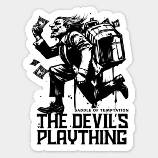 THE DEVIL'S PLAYTHING Sticker