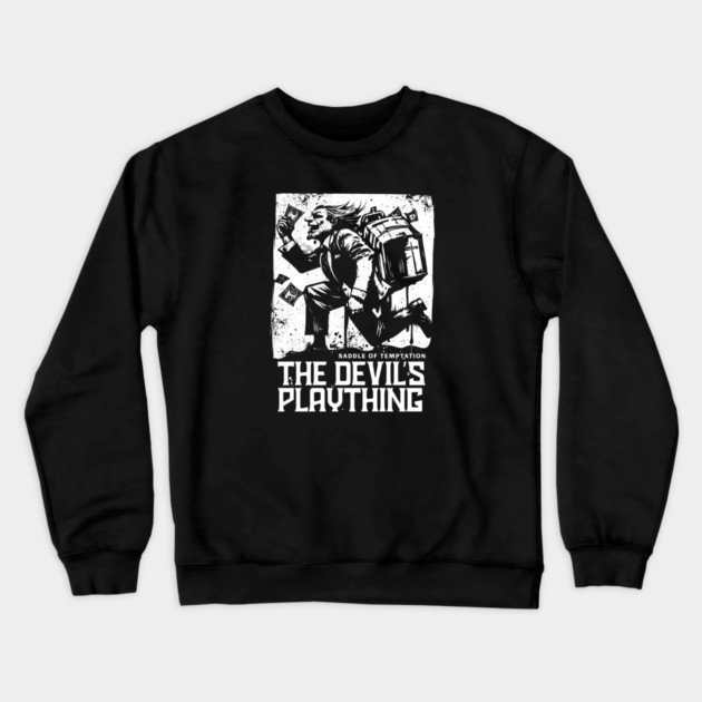 THE DEVIL'S PLAYTHING Crewneck Sweatshirt by artslaves