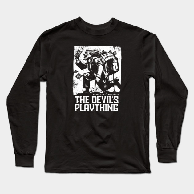 THE DEVIL'S PLAYTHING Long Sleeve T-Shirt by artslaves