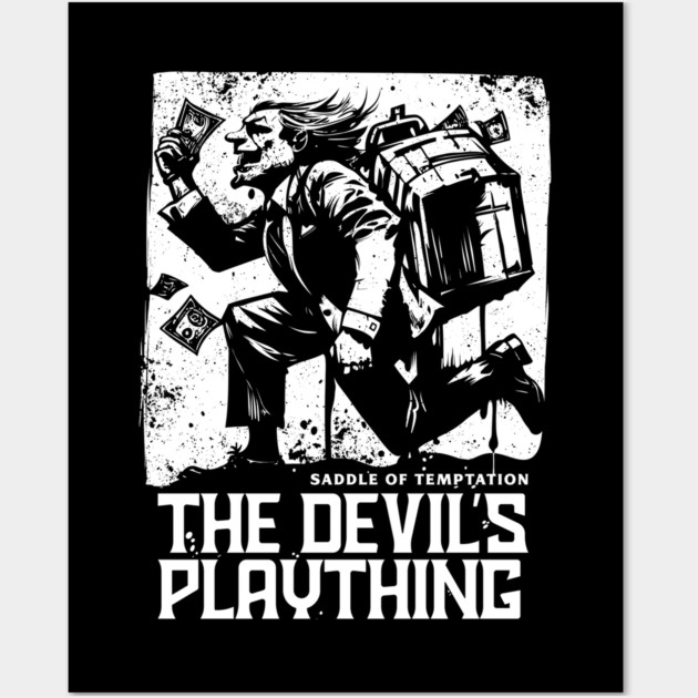 THE DEVIL'S PLAYTHING Wall Art by artslaves